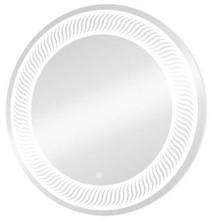 Зеркало с подсветкой Continent Mars ЗЛП55 с сенсорным выключателем 77см